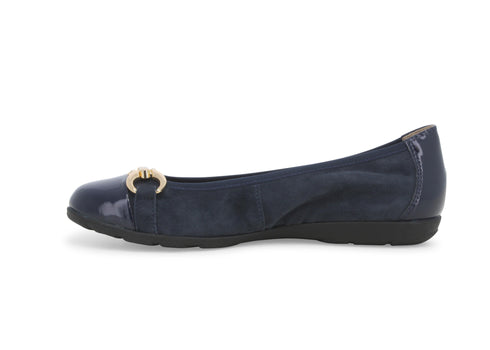 Melluso Donna Ballerine Pelle K60100BK-234286 Blu